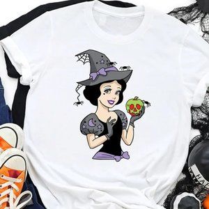 Halloween Party,Halloween T-shirt,Snow White Shirt,Halloween Funny Tee,Halloween